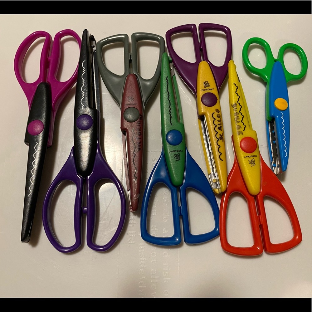 Assorted decorative scissors